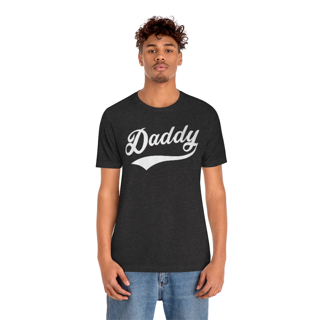Daddy Father's Day Jersey Short Sleeve Tee Shirt