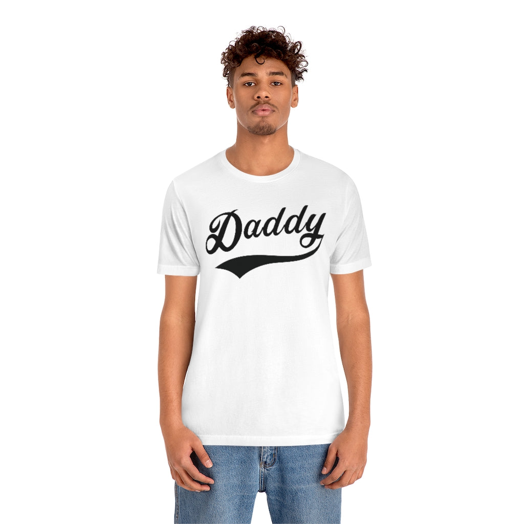 Daddy Father's Day Jersey Short Sleeve Tee Shirt