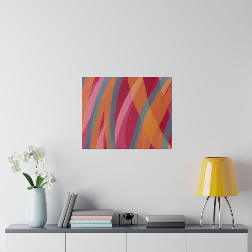 "Brush Strokes #3" Abstract Wall Art