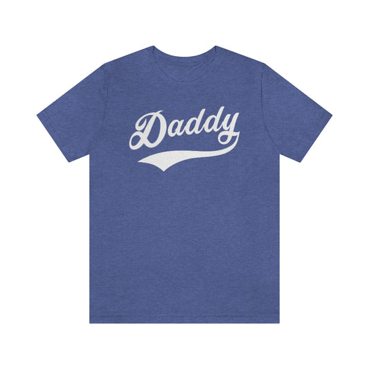 Daddy Father's Day Jersey Short Sleeve Tee Shirt