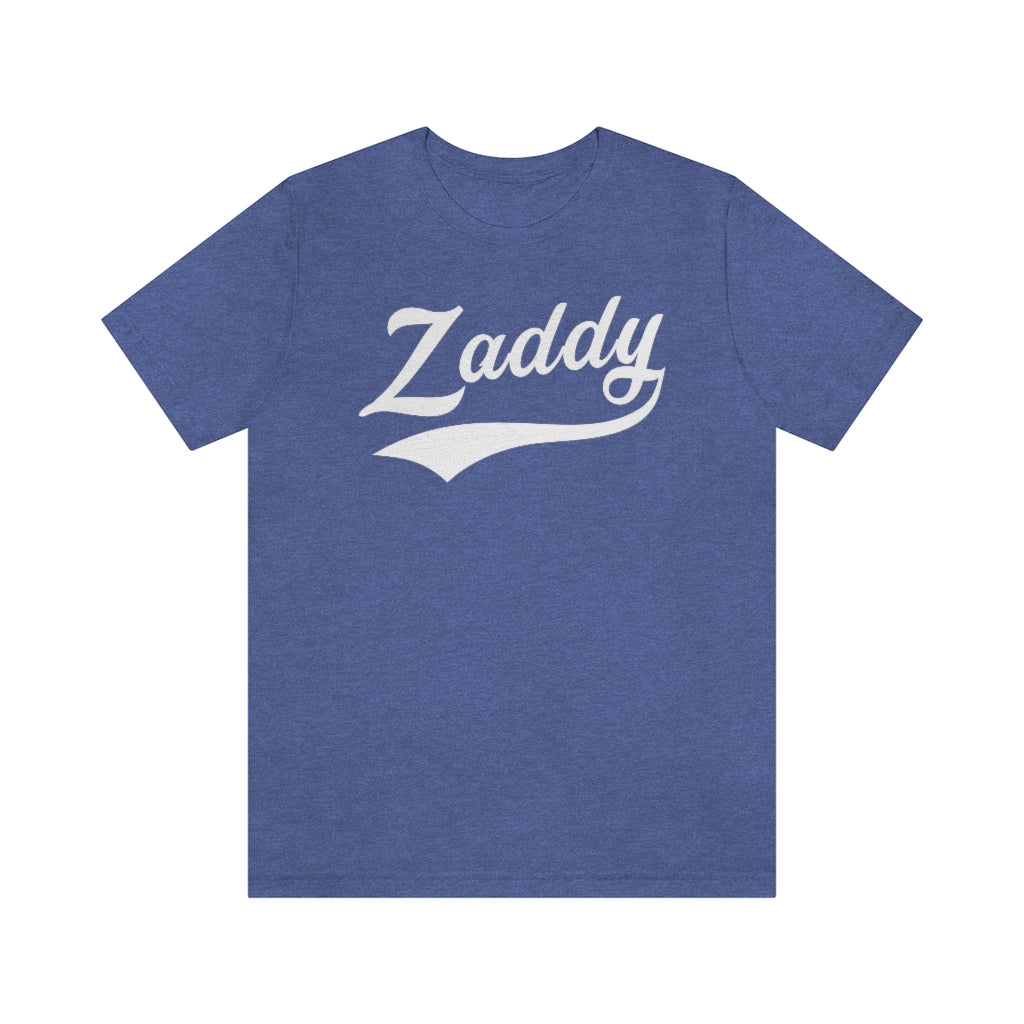 Zaddy Father's Day Jersey Short Sleeve Tee Shirt