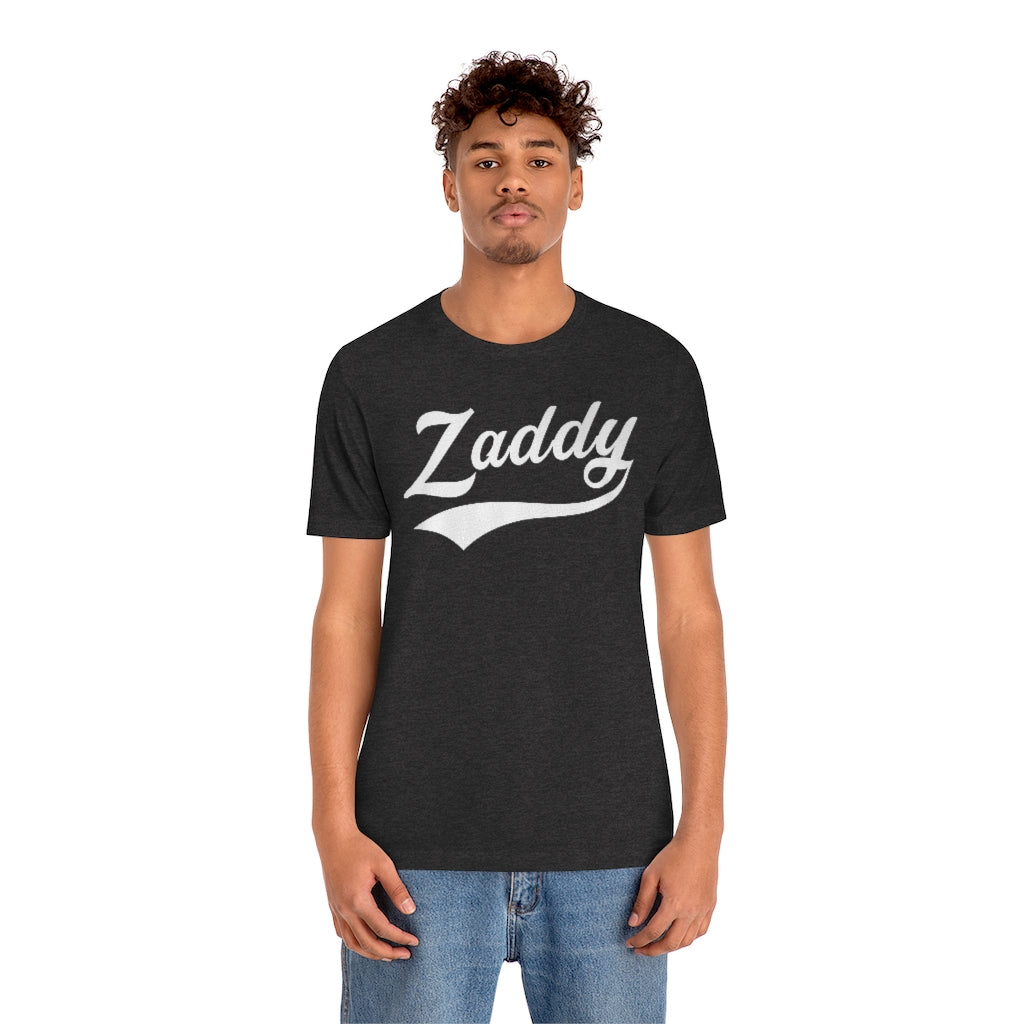 Zaddy Father's Day Jersey Short Sleeve Tee Shirt