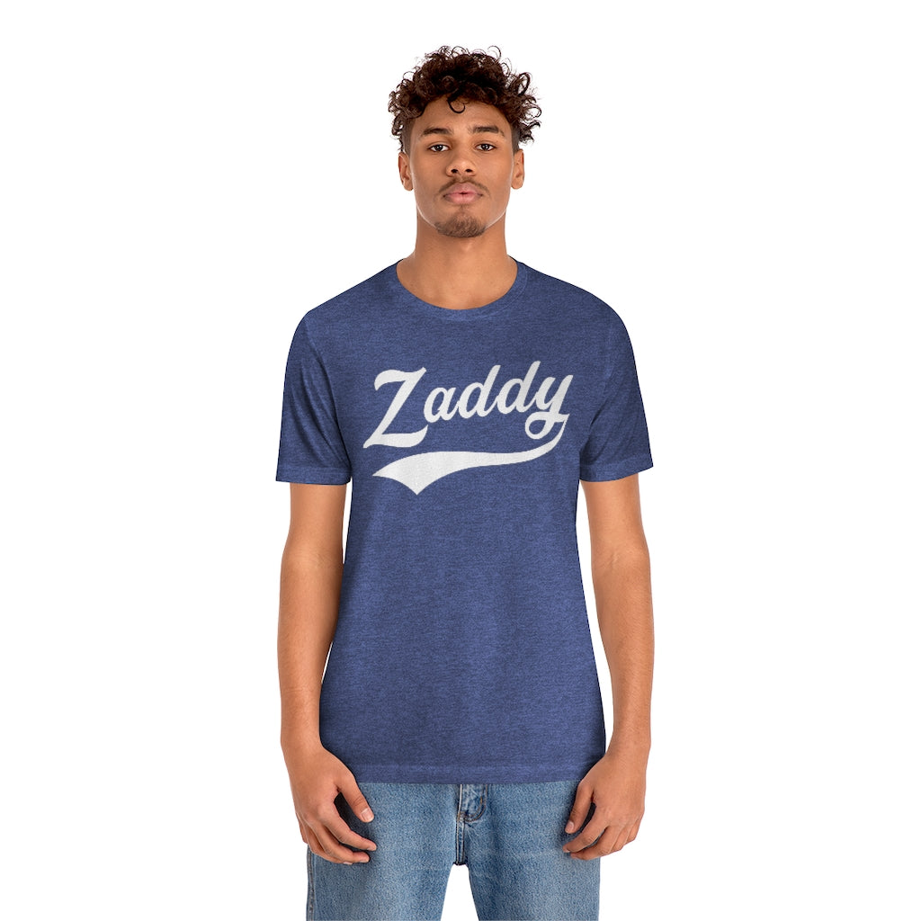 Zaddy Father's Day Jersey Short Sleeve Tee Shirt