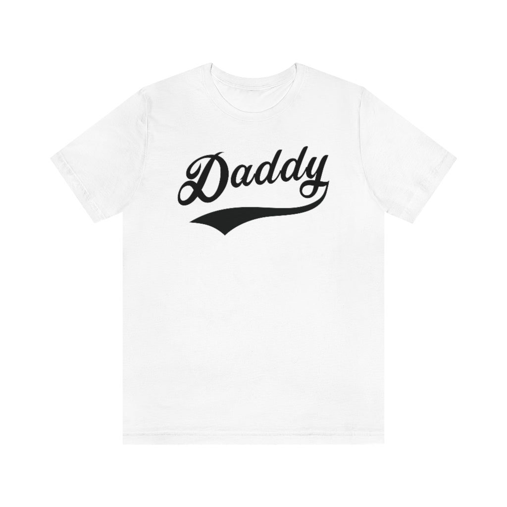 Daddy Father's Day Jersey Short Sleeve Tee Shirt
