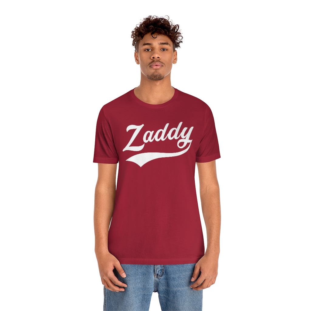 Zaddy Father's Day Jersey Short Sleeve Tee Shirt