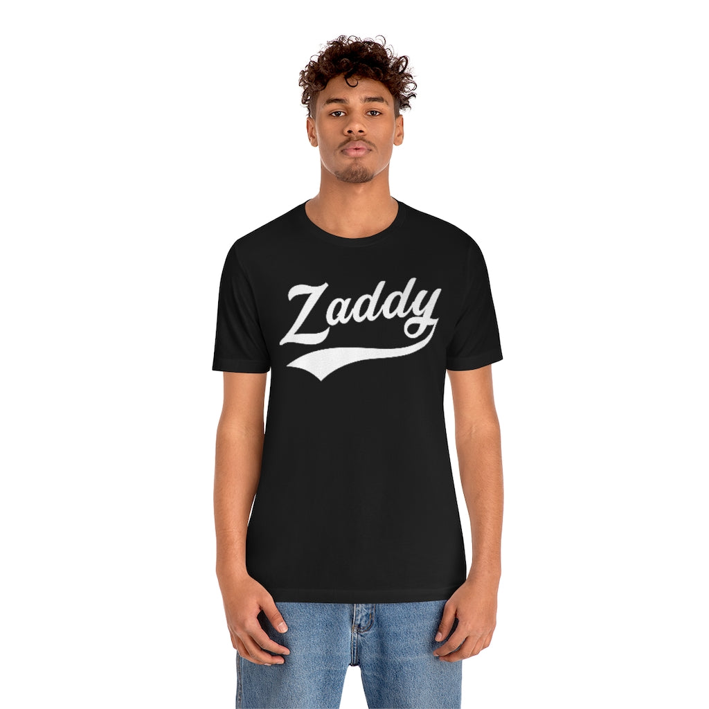 Zaddy Father's Day Jersey Short Sleeve Tee Shirt