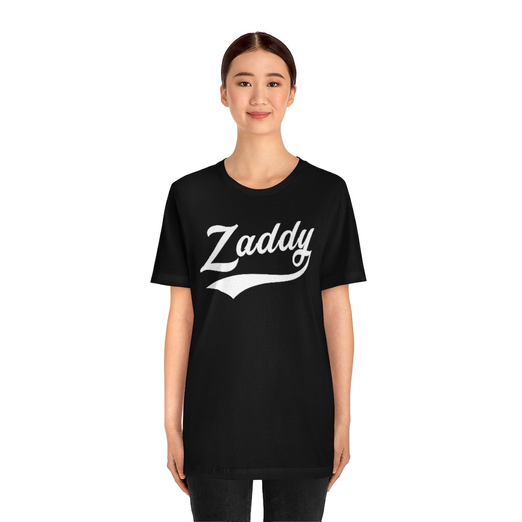 Zaddy Father's Day Jersey Short Sleeve Tee Shirt