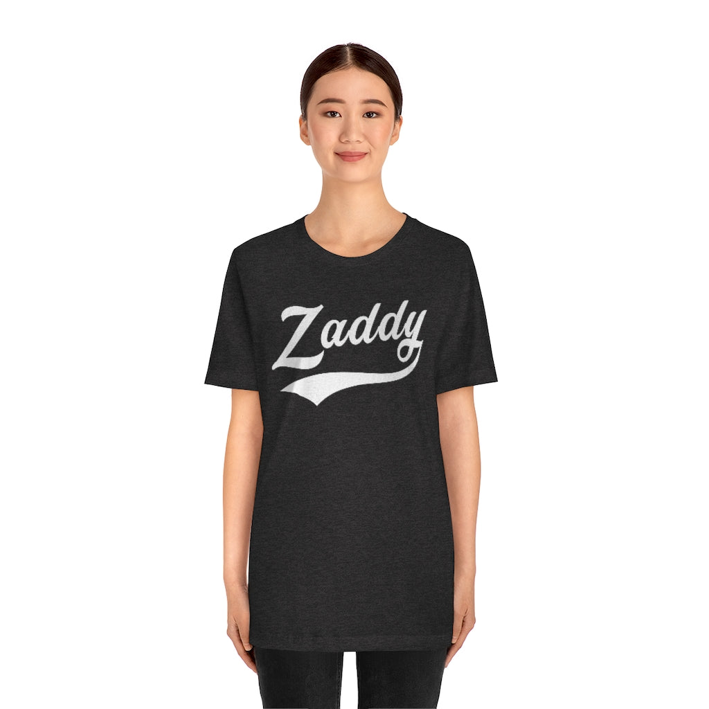 Zaddy Father's Day Jersey Short Sleeve Tee Shirt