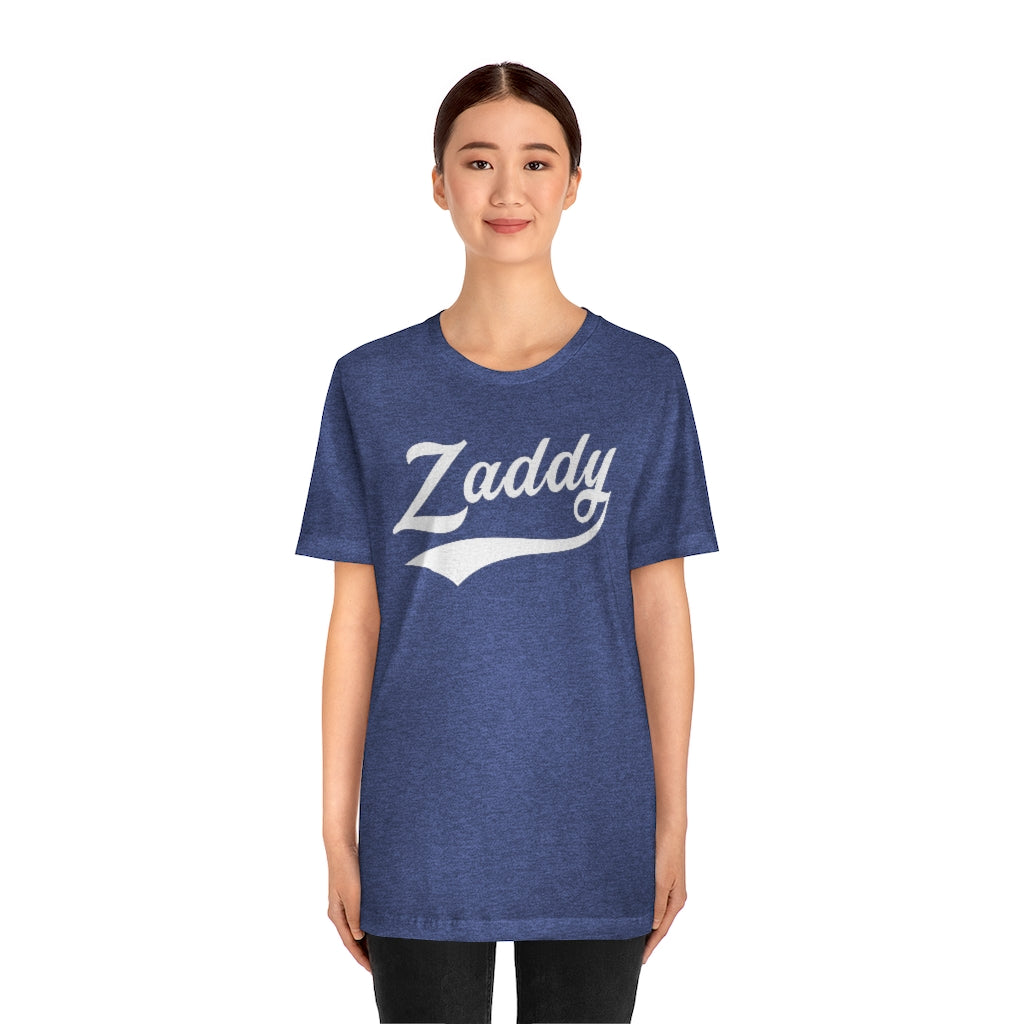 Zaddy Father's Day Jersey Short Sleeve Tee Shirt
